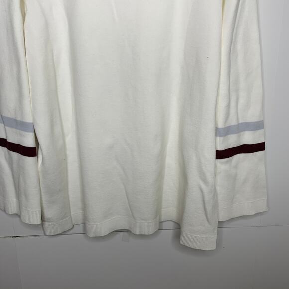 The Upside Halti Ulla White Oversized Knit Sweater Women's XL - Picture 10 of 15